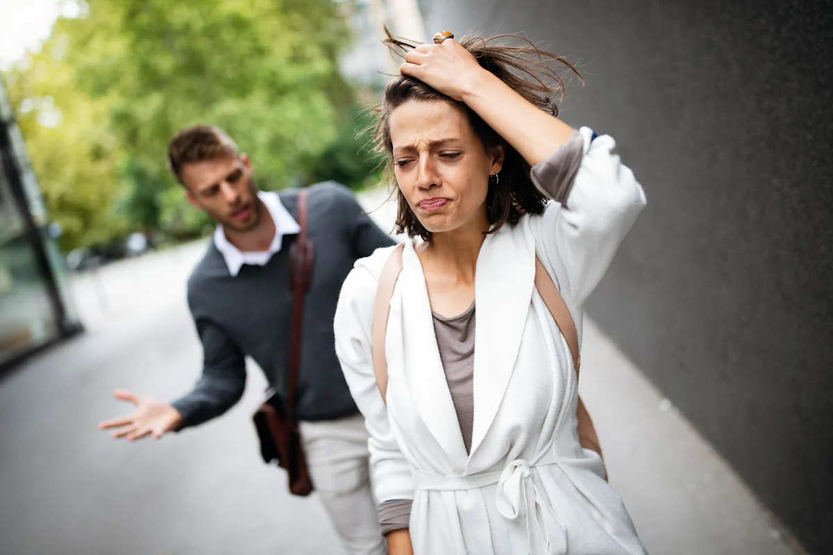 Un couple qui se sépare malgré l'amour